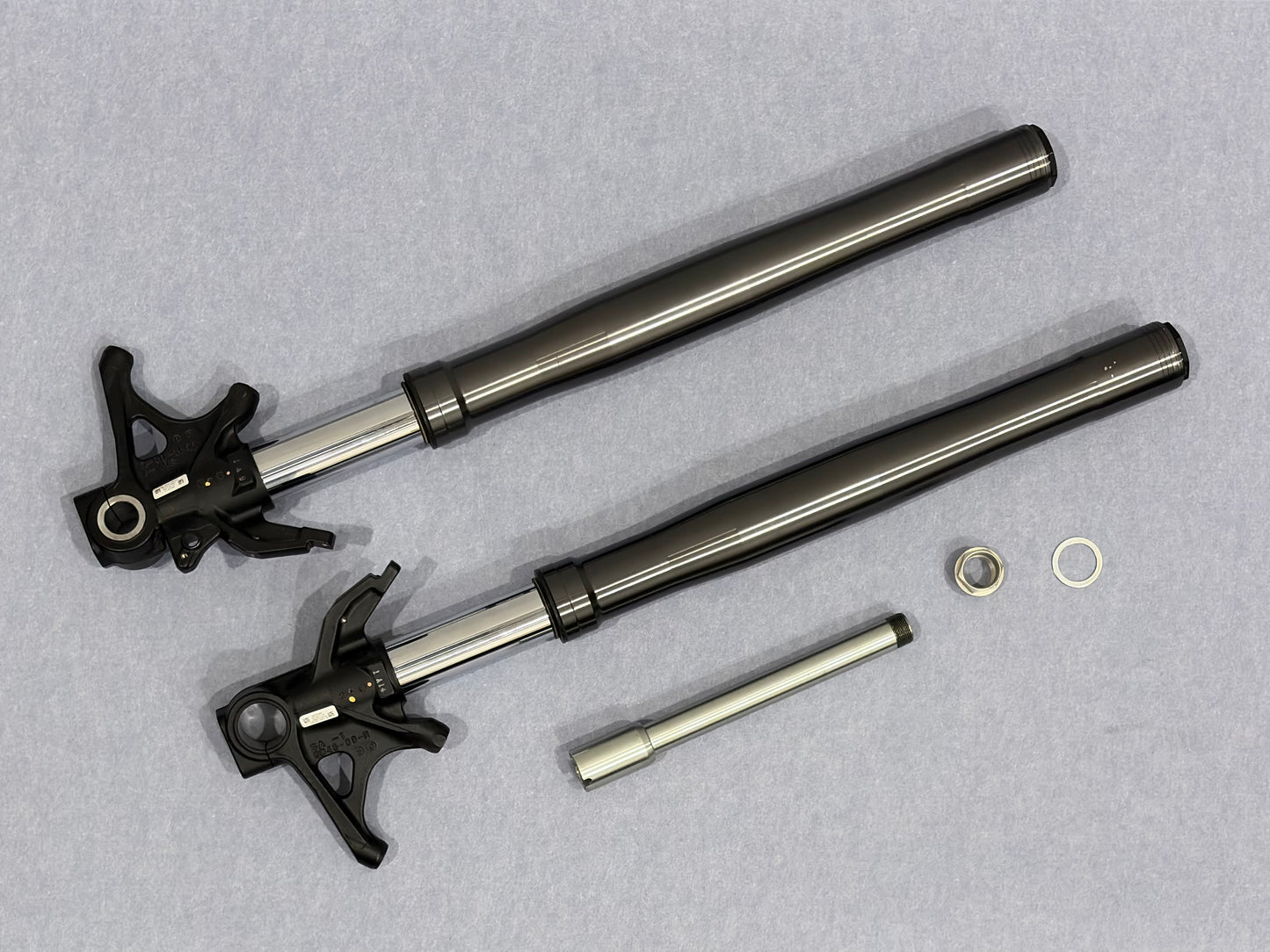 Ducati 2021 Panigale V2 OEM Left & Right Front Fork Suspension Dampener Full Assembly