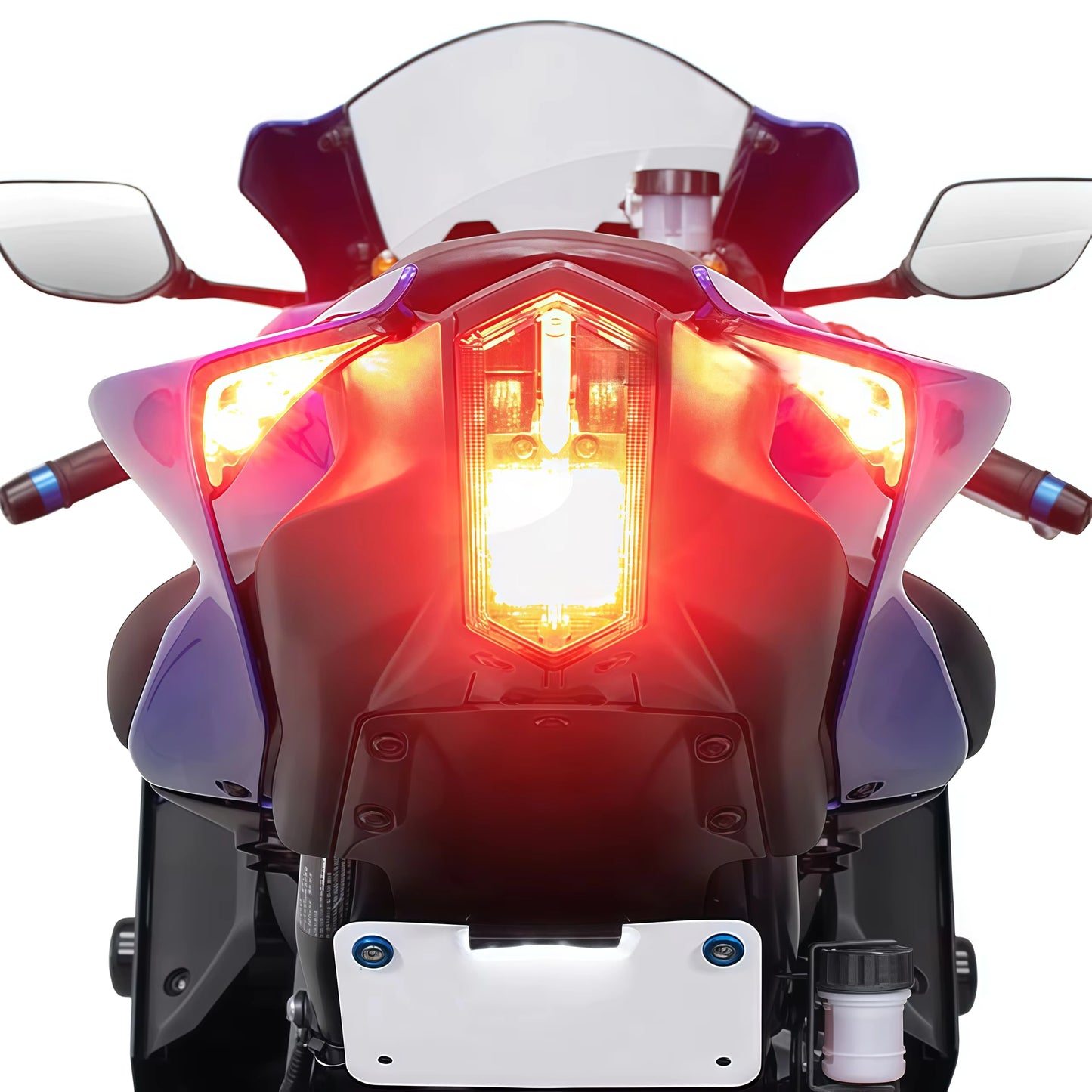 Yamaha YZF Integrated Taillight Black