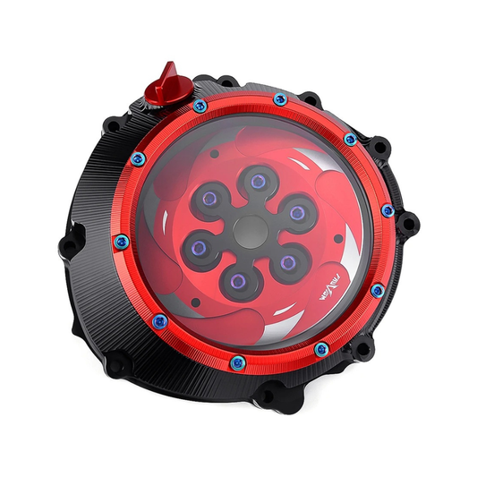 BMW S 1000 Transparent Clutch Cover Red