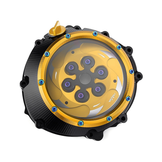 BMW S 1000 Transparent Clutch Cover Yellow