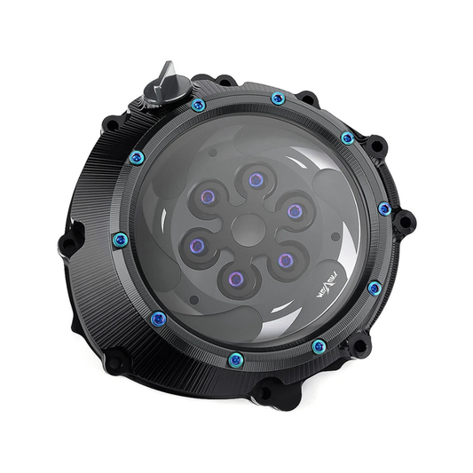 BMW S 1000 Transparent Clutch Cover Black