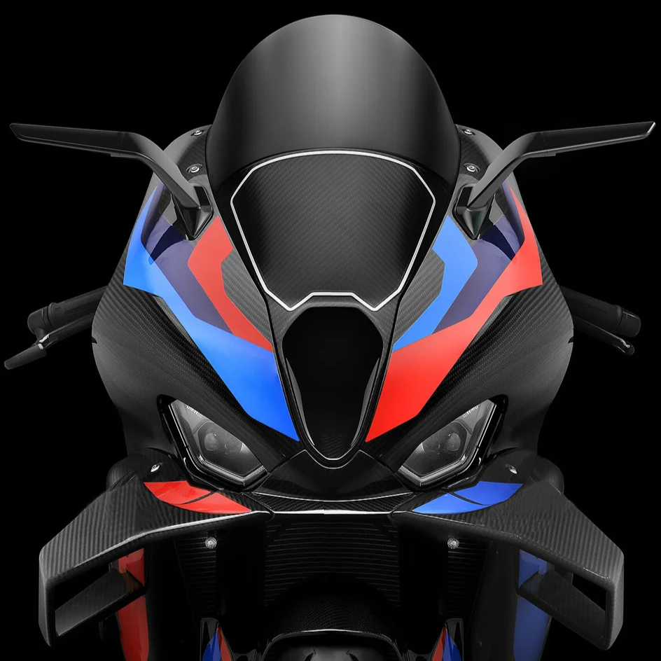 BMW M 1000 Stealth Winglet Mirrors Black