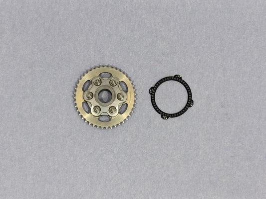 Ducati 2021 Panigale V2 OEM Rear Sprocket T43 & Rear Sprocket Flange