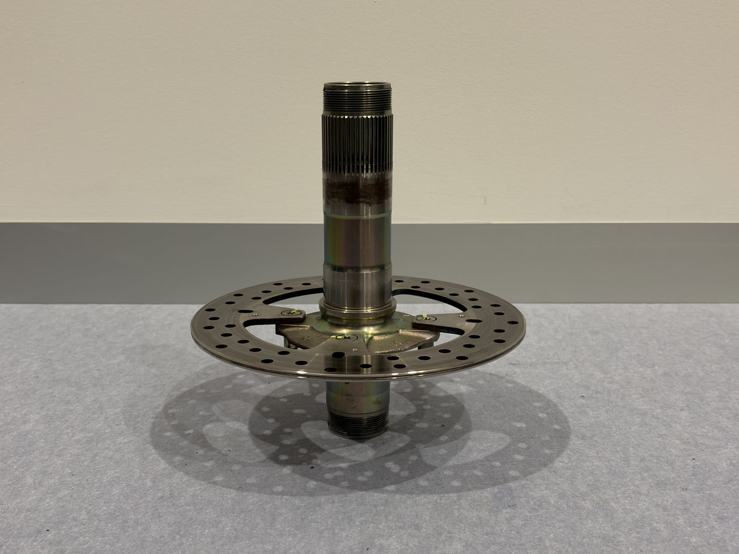 Ducati 2021 Panigale V2 OEM Rear Wheel Spindle Shaft Axle & Rear Brake Disc
