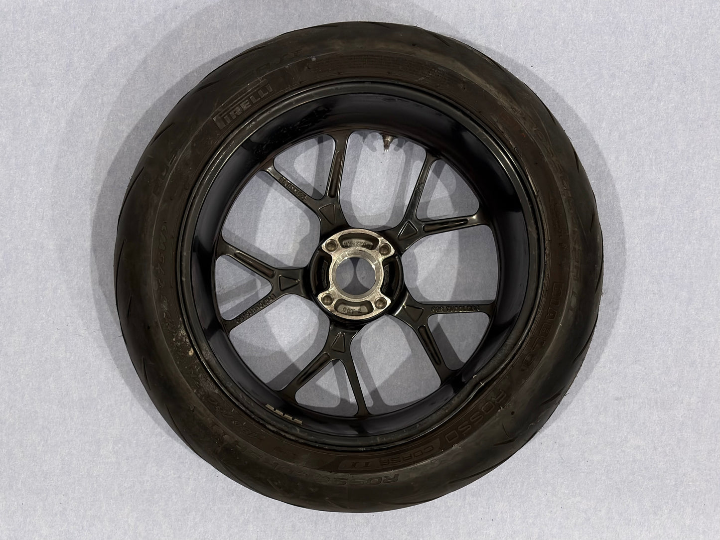 Ducati 2021 Panigale V2 OEM Rear Wheel Rim Assembly & Tyre