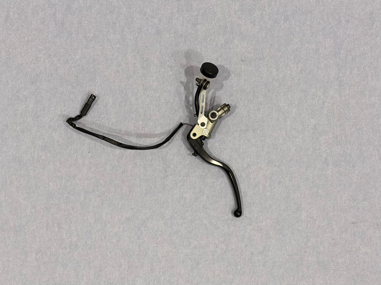 Ducati 2021 Panigale V2 OEM Left Clutch Lever Master Cylinder Pump & Reservoir